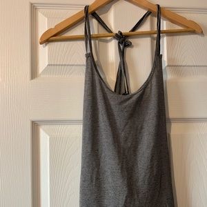 Striped black and white cami medium